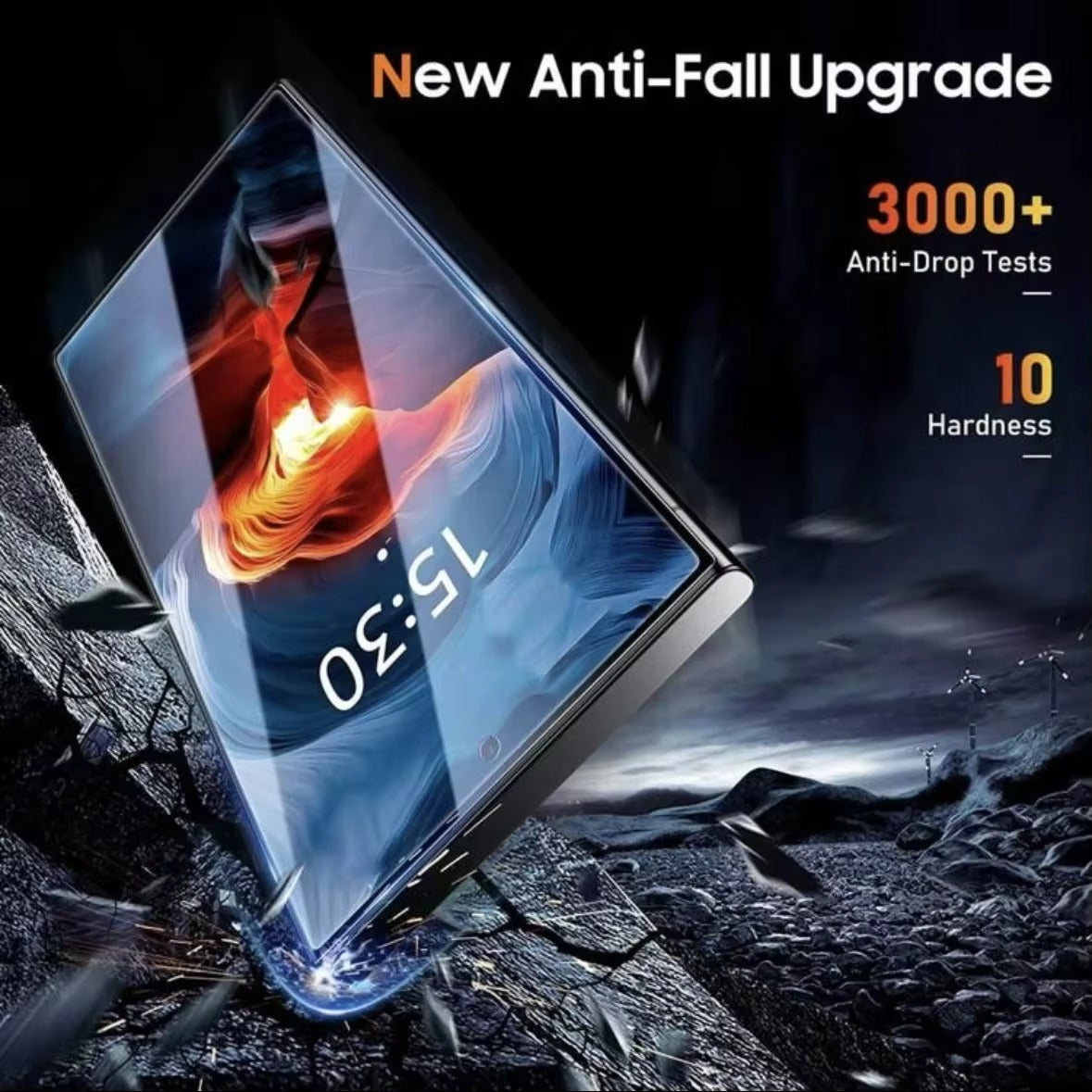 Premium iPhone 8K Tempered Glass Screen Protector – Ultra HD Front Protection, Matte Anti-Spy Finish, Anti-Fingerprint, Anti-Scratch & Shatter-Resistant Glass with Alignment Tool