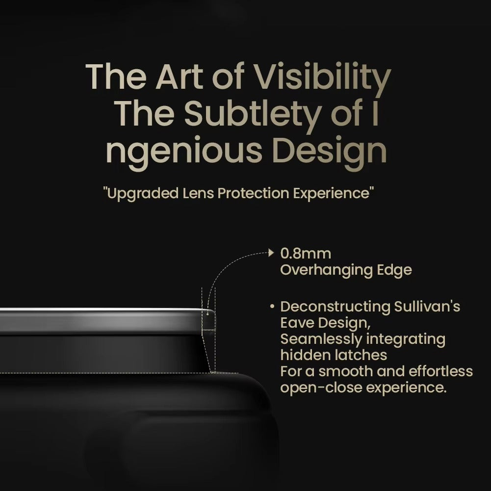 Premium iPhone Case — Aramid Fiber Kevlar 600D Half-Wrapped Cover with MagSafe, Invisible Camera Ring Stand, Shockproof Anti-Fingerprint Design