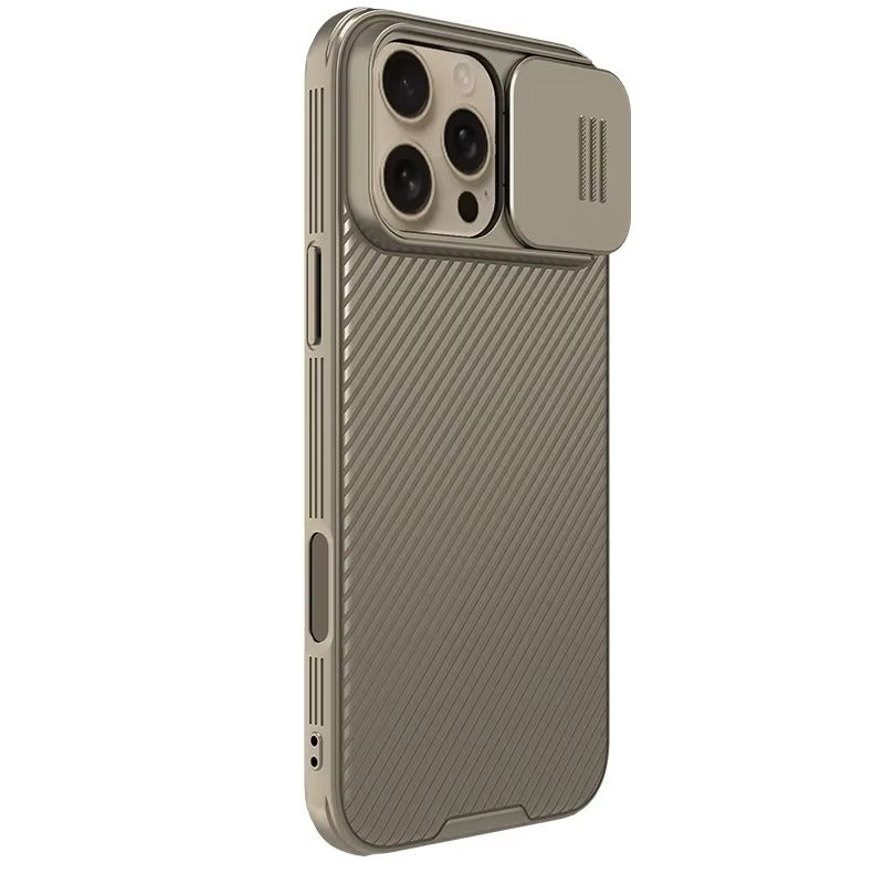 Rugged iPhone CamShield Pro Magnetic Case — Sliding Camera Protection, Tough TPU+PC Shell, Durable Shockproof Cover