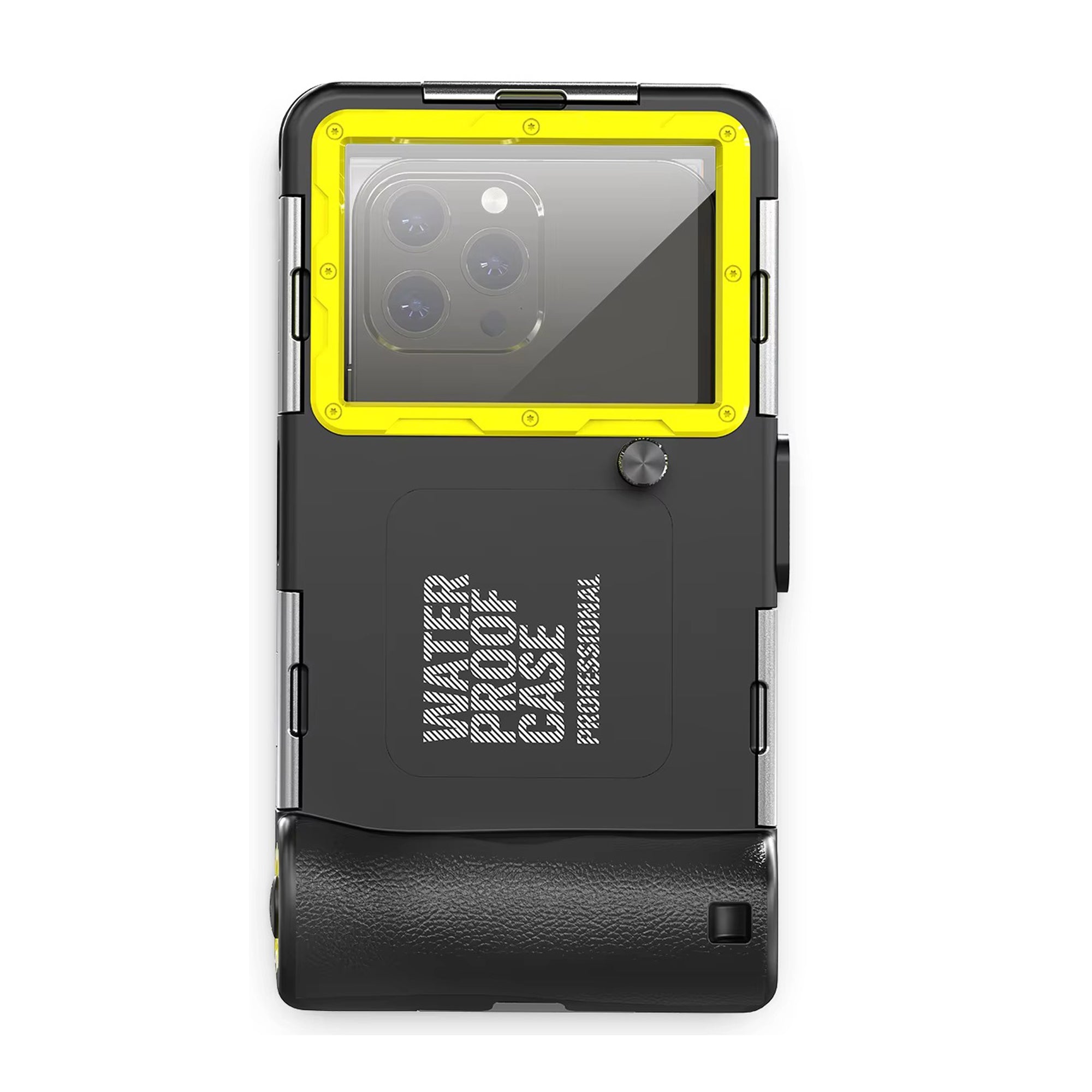 Rugged iPhone Case — IP68 Waterproof 15m/50ft Diving Pouch with Shockproof PC+TPU Seal, Anti-Scratch Protection and Lanyard for Underwater Photography