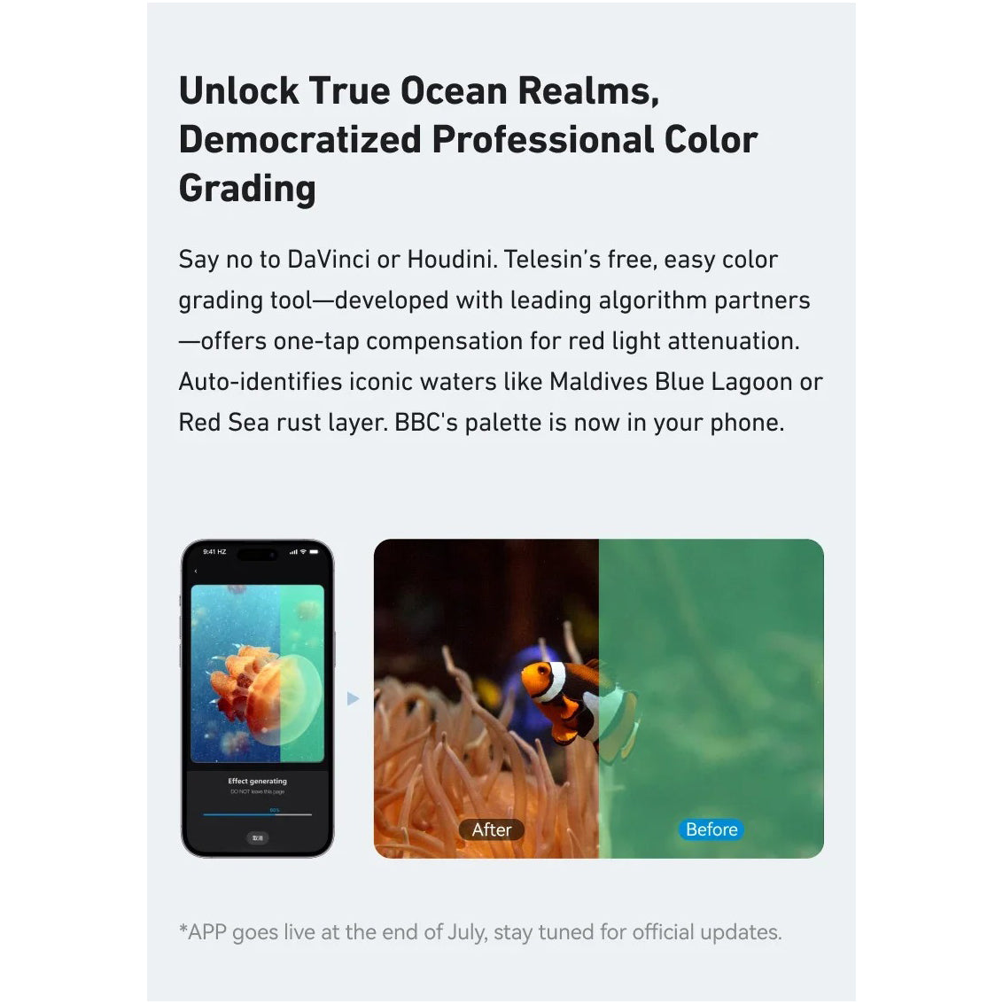 Rugged iPhone Waterproof Case for Diving — TELESIN 20m/65ft Underwater Housing with Bluetooth Photo & Video Control, Full Coverage IP68 Surfing & Snorkeling Protection