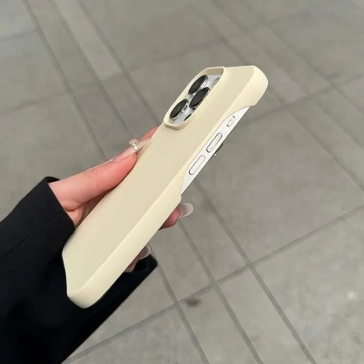 Ultra-Slim iPhone Case — Soft Silicone Pure-Color Matte Cover with Lightweight Shockproof TPU Design and Anti-Fingerprint Non-Slip Finish