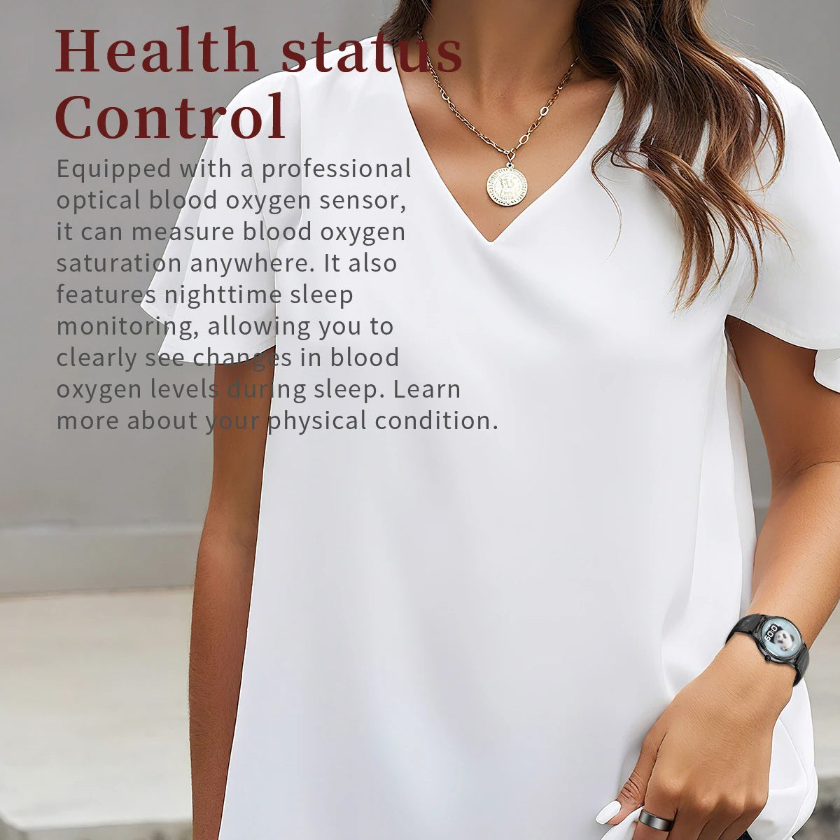 Ultra-Thin AMOLED Smart Watch with 1.32″ Round Display, Health Monitoring, Bluetooth Calling, Lightweight Fashion Fitness Tracker