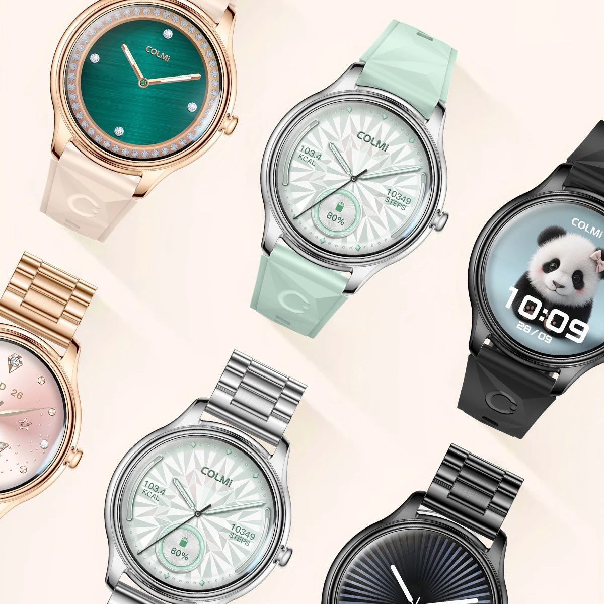 Ultra-Thin AMOLED Smart Watch with 1.32″ Round Display, Health Monitoring, Bluetooth Calling, Lightweight Fashion Fitness Tracker