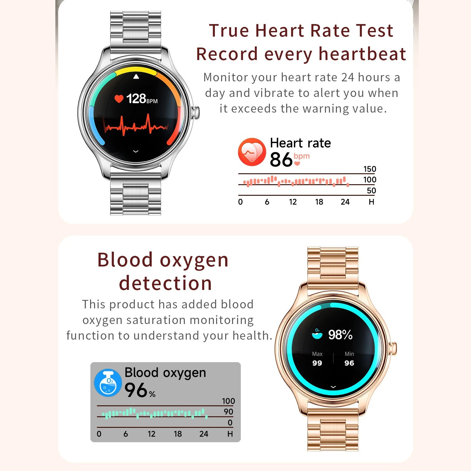 Ultra-Thin AMOLED Smart Watch with 1.32″ Round Display, Health Monitoring, Bluetooth Calling, Lightweight Fashion Fitness Tracker