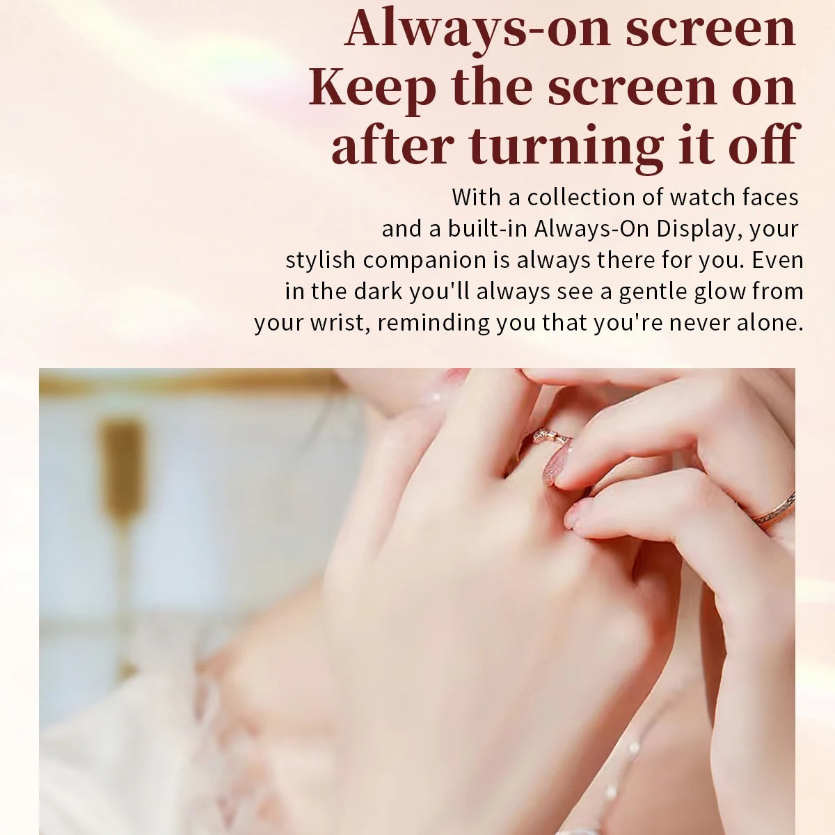 Ultra-Thin AMOLED Smart Watch with 1.32″ Round Display, Health Monitoring, Bluetooth Calling, Lightweight Fashion Fitness Tracker