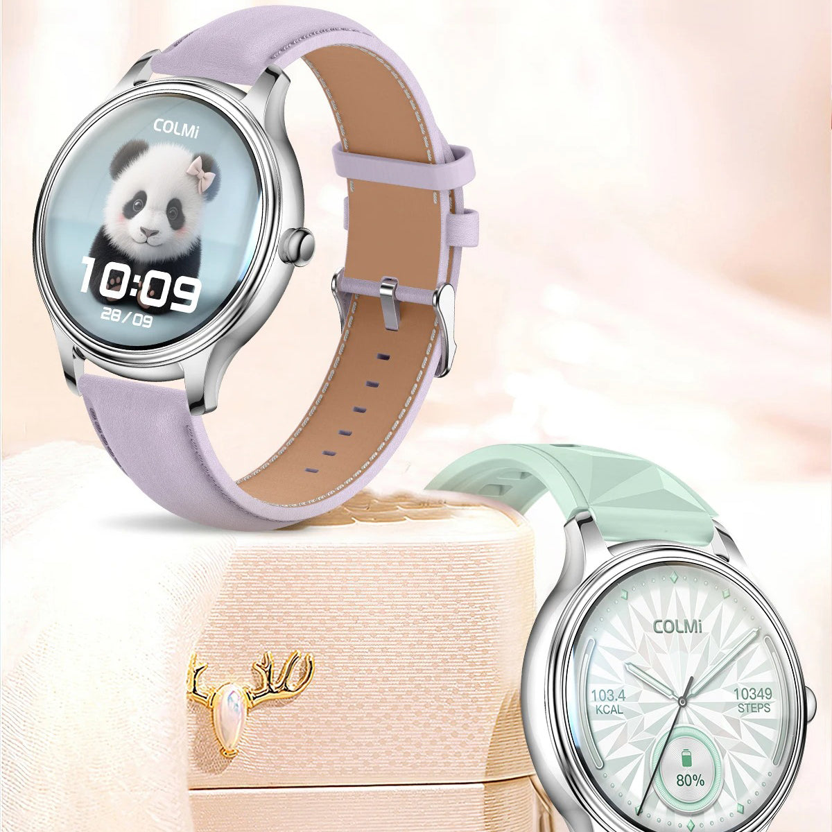 Ultra-Thin AMOLED Smart Watch with 1.32″ Round Display, Health Monitoring, Bluetooth Calling, Lightweight Fashion Fitness Tracker