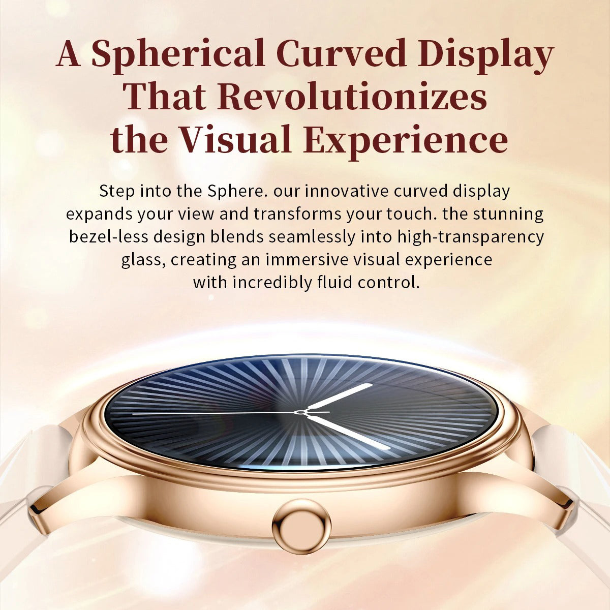 Ultra-Thin AMOLED Smart Watch with 1.32″ Round Display, Health Monitoring, Bluetooth Calling, Lightweight Fashion Fitness Tracker