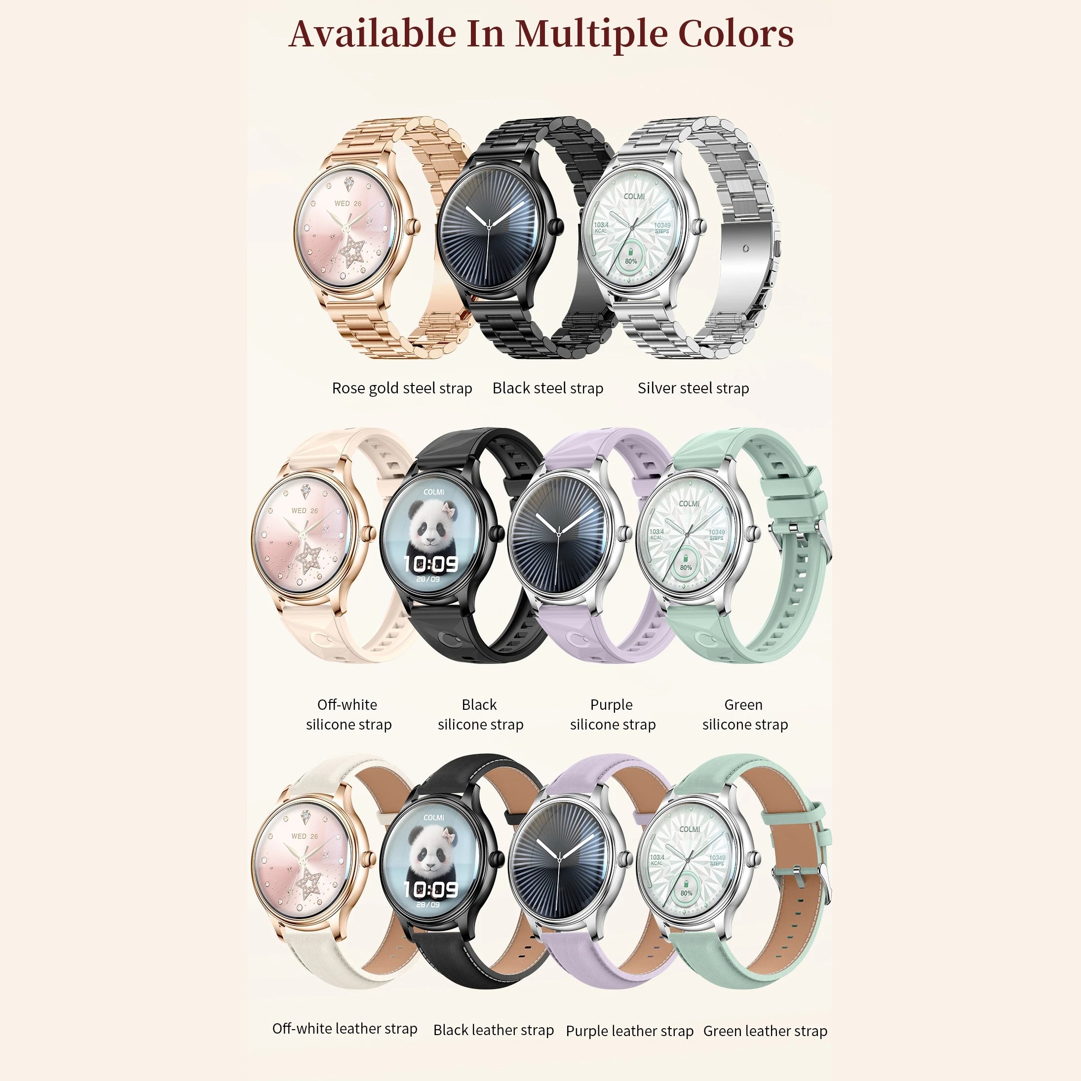 Ultra-Thin AMOLED Smart Watch with 1.32″ Round Display, Health Monitoring, Bluetooth Calling, Lightweight Fashion Fitness Tracker