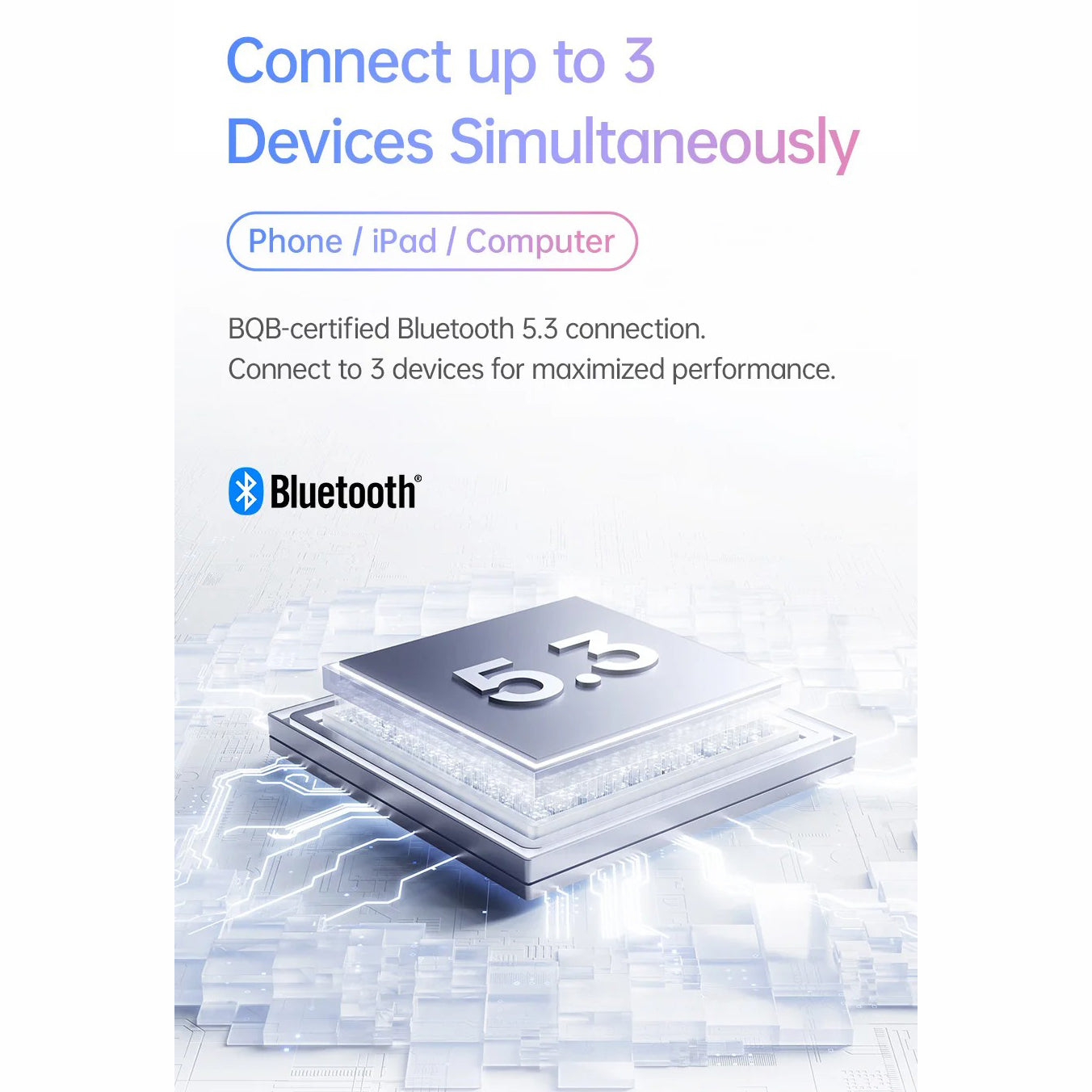 Ultra-Thin Keyboard Case for Tablets with Detachable Magnetic Keyboard, Drop-Resistant Leather Cover & Portable Work Setup